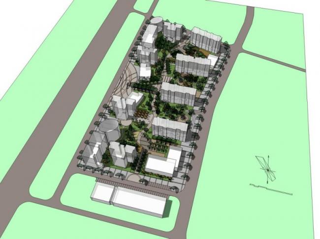 Sketchup景观模型|小区景观,现代风格 Sketchup景观模型|小区景观,现代风格