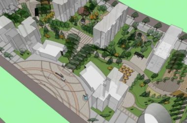 Sketchup景观模型|小区景观,现代风格-BIM建筑网