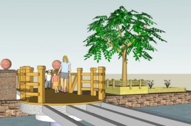 Sketchup景观模型|小桥景观,现代风格-BIM建筑网