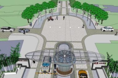 Sketchup景观模型|小区景观,住宅景观,现代风格-BIM建筑网