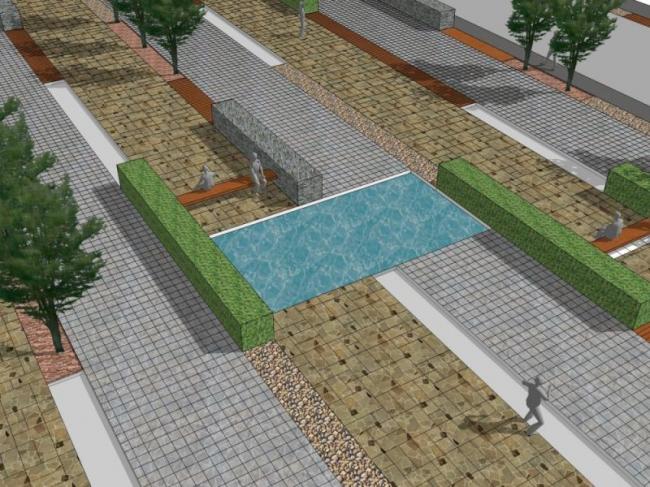 Sketchup景观模型|滨水景观,现代风格 Sketchup景观模型|滨水景观,现代风格