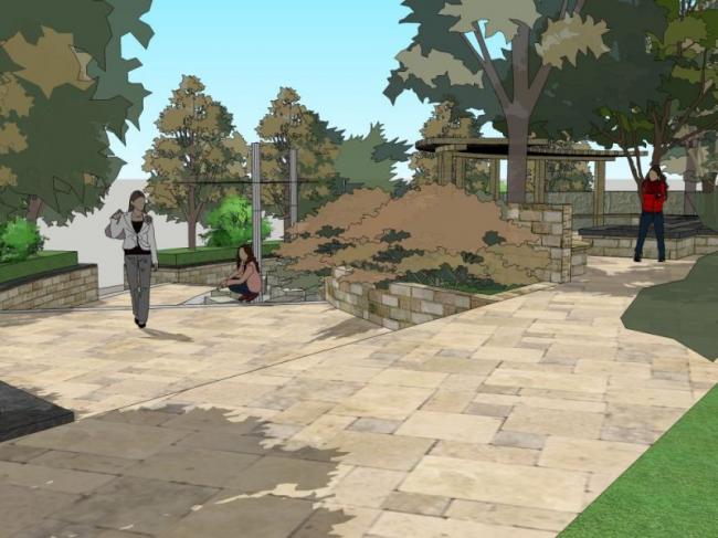 Sketchup景观模型|广场景观,现代风格 Sketchup景观模型|广场景观,现代风格