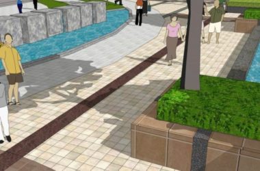 Sketchup景观模型|广场景观,现代风格-BIM建筑网