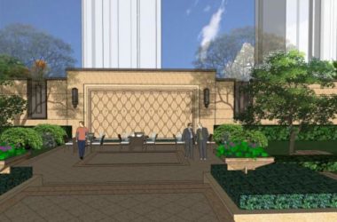 Sketchup景观模型|小区景观,住宅景观,现代风格-BIM建筑网
