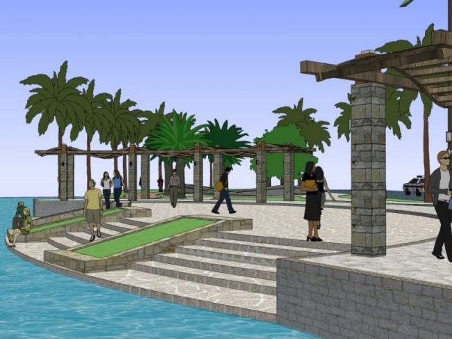 Sketchup景观模型|滨水景观,现代风格 Sketchup景观模型|滨水景观,现代风格