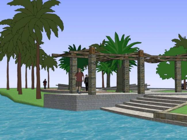 Sketchup景观模型|滨水景观,现代风格 Sketchup景观模型|滨水景观,现代风格