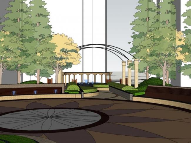 Sketchup景观模型|小区景观,现代风格 Sketchup景观模型|小区景观,现代风格