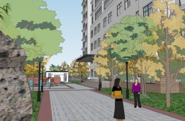 Sketchup景观模型|办公景观,现代风格-BIM建筑网