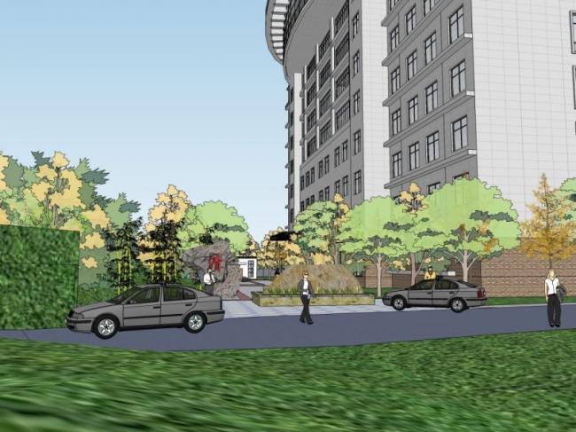 Sketchup景观模型|办公景观,现代风格 Sketchup景观模型|办公景观,现代风格