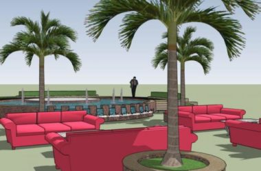 Sketchup景观模型|景观节点,现代风格-BIM建筑网