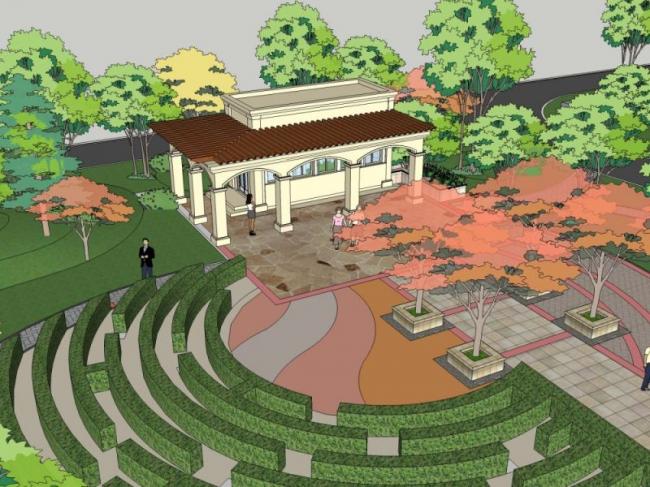 Sketchup景观模型|景区景观,现代风格 Sketchup景观模型|景区景观,现代风格