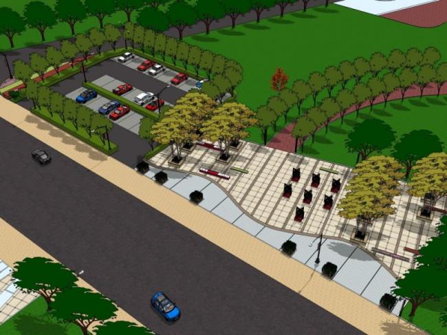 Sketchup景观模型|公园景观,现代风格 Sketchup景观模型|公园景观,现代风格