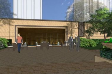 Sketchup景观模型|小区景观,住宅景观,现代风格-BIM建筑网