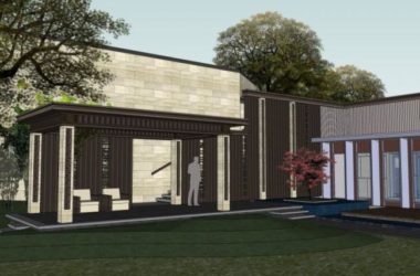 Sketchup景观模型|庭院景观,花园景观,庭院花园,现代风格-BIM建筑网