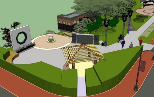 Sketchup景观模型|公园景观,现代风格 Sketchup景观模型|公园景观,现代风格