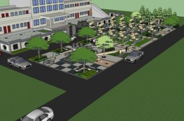 Sketchup景观模型|街头景观,公园景观,街头公园,现代风格-BIM建筑网