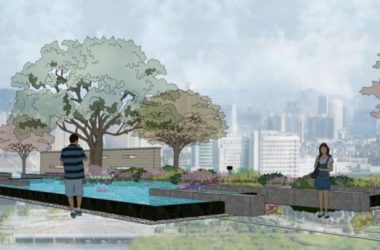 Sketchup景观模型|广场景观,现代风格-BIM建筑网