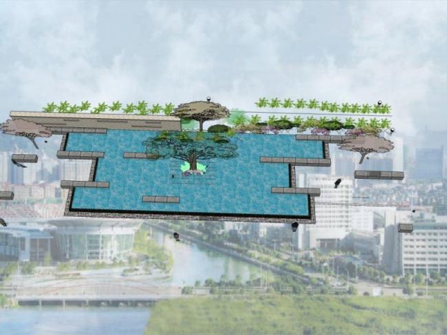 Sketchup景观模型|广场景观,现代风格 Sketchup景观模型|广场景观,现代风格