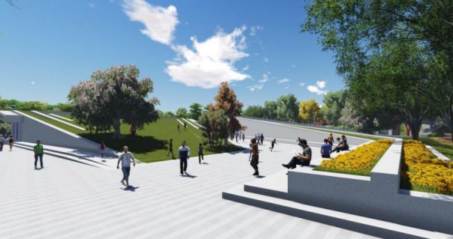 Sketchup景观模型|公园景观,现代风格 Sketchup景观模型|公园景观,现代风格