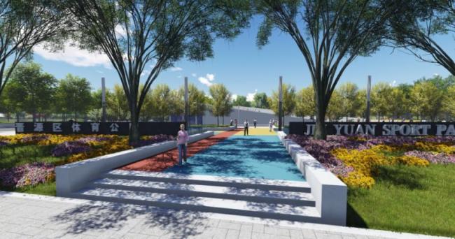 Sketchup景观模型|公园景观,现代风格 Sketchup景观模型|公园景观,现代风格