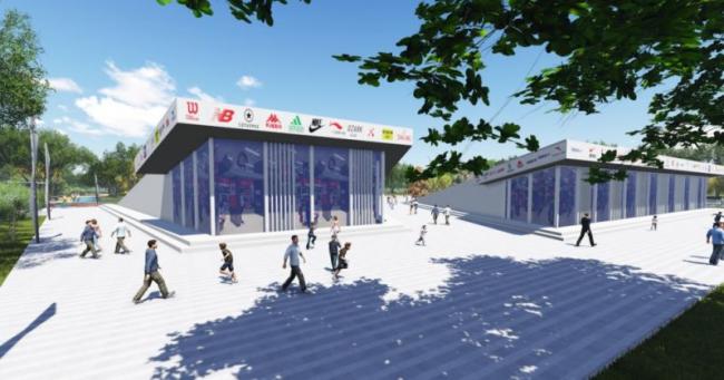 Sketchup景观模型|公园景观,现代风格 Sketchup景观模型|公园景观,现代风格