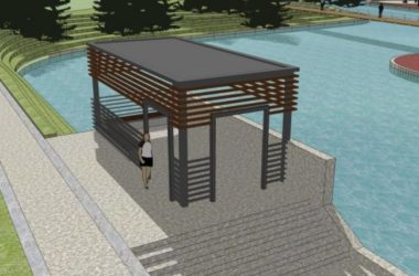 Sketchup景观模型|滨水景观,现代风格-BIM建筑网