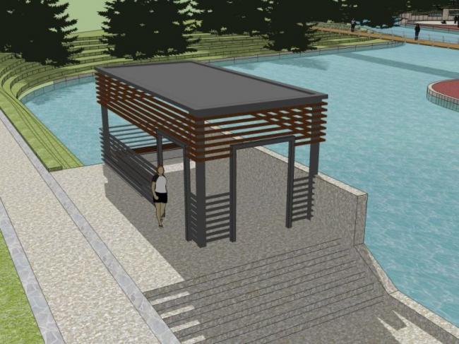 Sketchup景观模型|滨水景观,现代风格 Sketchup景观模型|滨水景观,现代风格