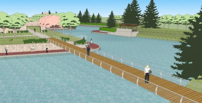 Sketchup景观模型|滨水景观,现代风格 Sketchup景观模型|滨水景观,现代风格