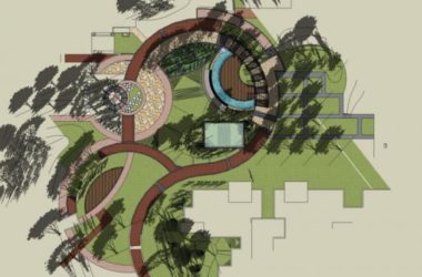 Sketchup景观模型|公园景观,现代风格-BIM建筑网