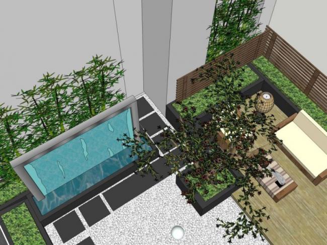 Sketchup景观模型|屋顶花园景观,现代风格 Sketchup景观模型|屋顶花园景观,现代风格