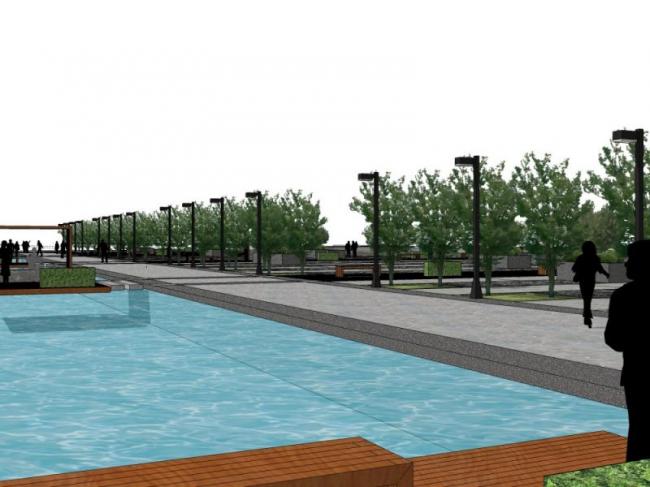 Sketchup景观模型|滨水景观,现代风格 Sketchup景观模型|滨水景观,现代风格