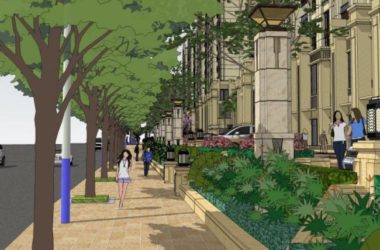 Sketchup景观模型|商业街景观,住宅景观,古典风格-BIM建筑网