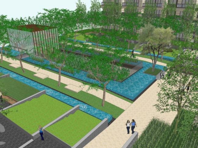 Sketchup景观模型|滨水景观,现代风格 Sketchup景观模型|滨水景观,现代风格