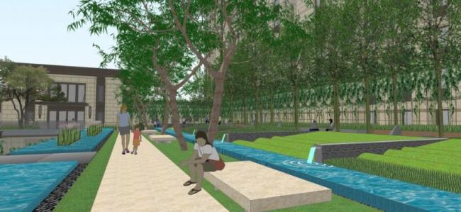 Sketchup景观模型|滨水景观,现代风格 Sketchup景观模型|滨水景观,现代风格