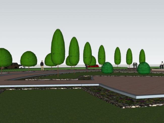Sketchup景观模型|广场景观,现代风格 Sketchup景观模型|广场景观,现代风格