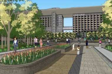 Sketchup景观模型|办公景观,古典风格-BIM建筑网