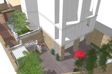 Sketchup景观模型|别墅景观,古典风格-BIM建筑网