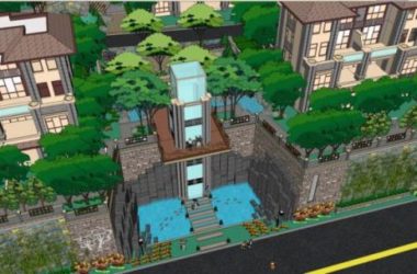 Sketchup景观模型|住宅景观,古典风格-BIM建筑网