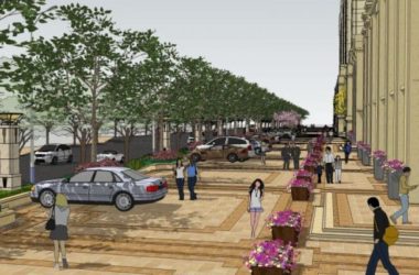 Sketchup景观模型|小区景观,住宅景观,古典风格-BIM建筑网