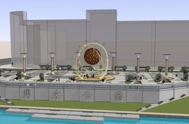 Sketchup景观模型|公园景观,现代风格-BIM建筑网