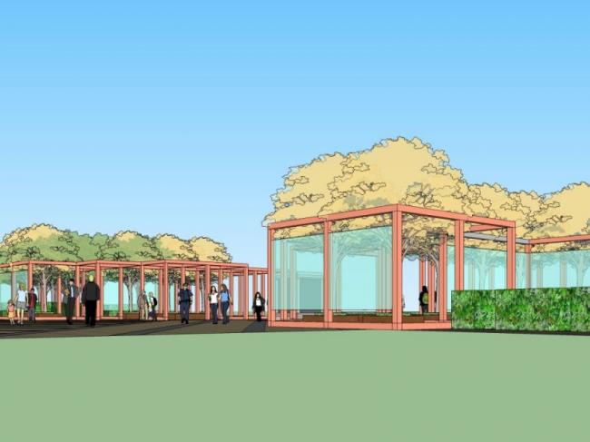 Sketchup景观模型|公园景观,现代风格 Sketchup景观模型|公园景观,现代风格