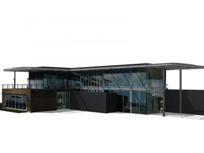 Sketchup商业模型|低层会所,现代风格 Sketchup商业模型|低层会所,现代风格