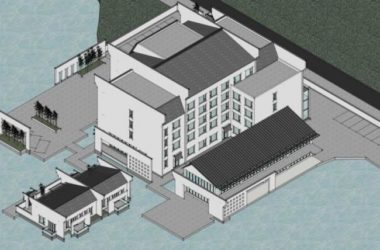 Sketchup商业模型|会所,新中式风格-BIM建筑网