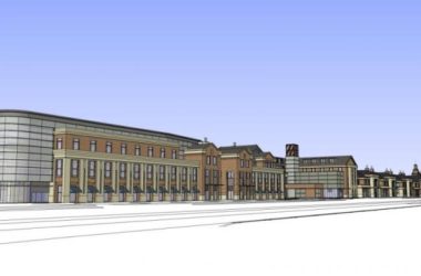 Sketchup商业模型|多层商业街,英式风格-BIM建筑网