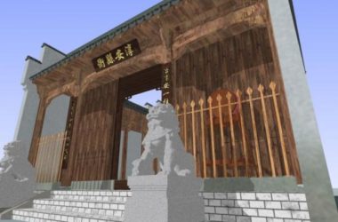 Sketchup古建筑模型|古建筑,中式风格-BIM建筑网