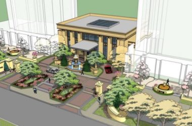 Sketchup住宅模型|小区入口,欧式风格-BIM建筑网