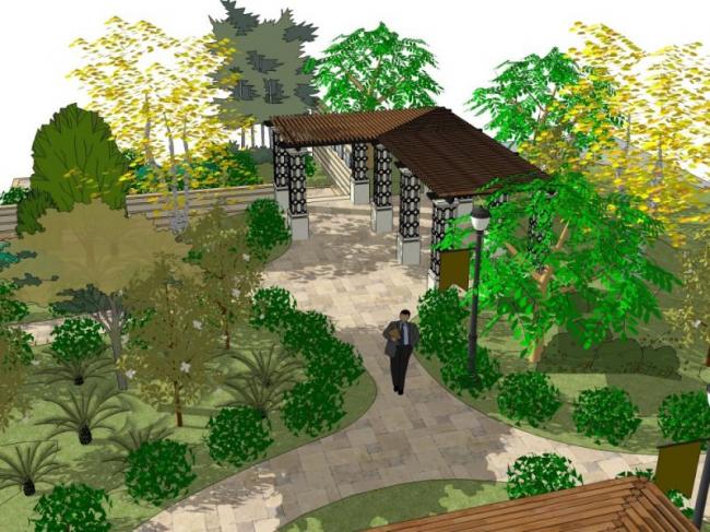 Sketchup景观模型|亭子景观,欧式风格 Sketchup景观模型|亭子景观,欧式风格