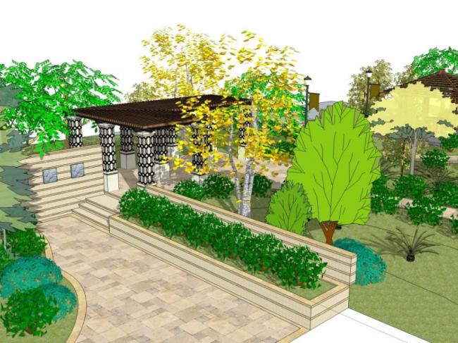 Sketchup景观模型|亭子景观,欧式风格 Sketchup景观模型|亭子景观,欧式风格