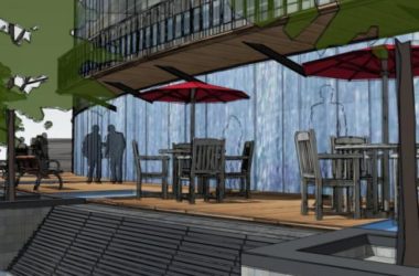 Sketchup景观模型|滨水景观,现代风格-BIM建筑网