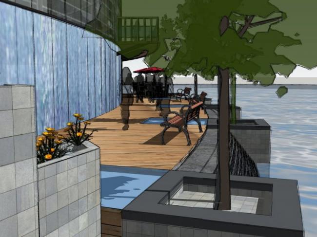 Sketchup景观模型|滨水景观,现代风格 Sketchup景观模型|滨水景观,现代风格